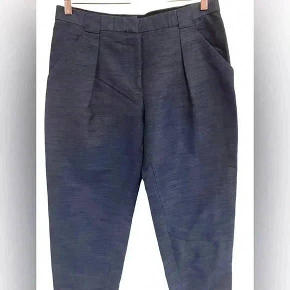 Paul Smith Navy Blue Tapered Leg Trousers - Picture 10 of 10